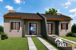Casa Geminada NOVA – Projeto em Construção – Apta ao Financiamento Bancário em Cidreira/RS