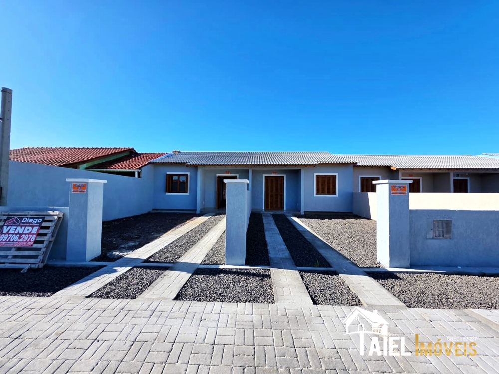 Casa Geminada NOVA – Apta ao Financiamento Bancário na Praia de Cidreira/RS