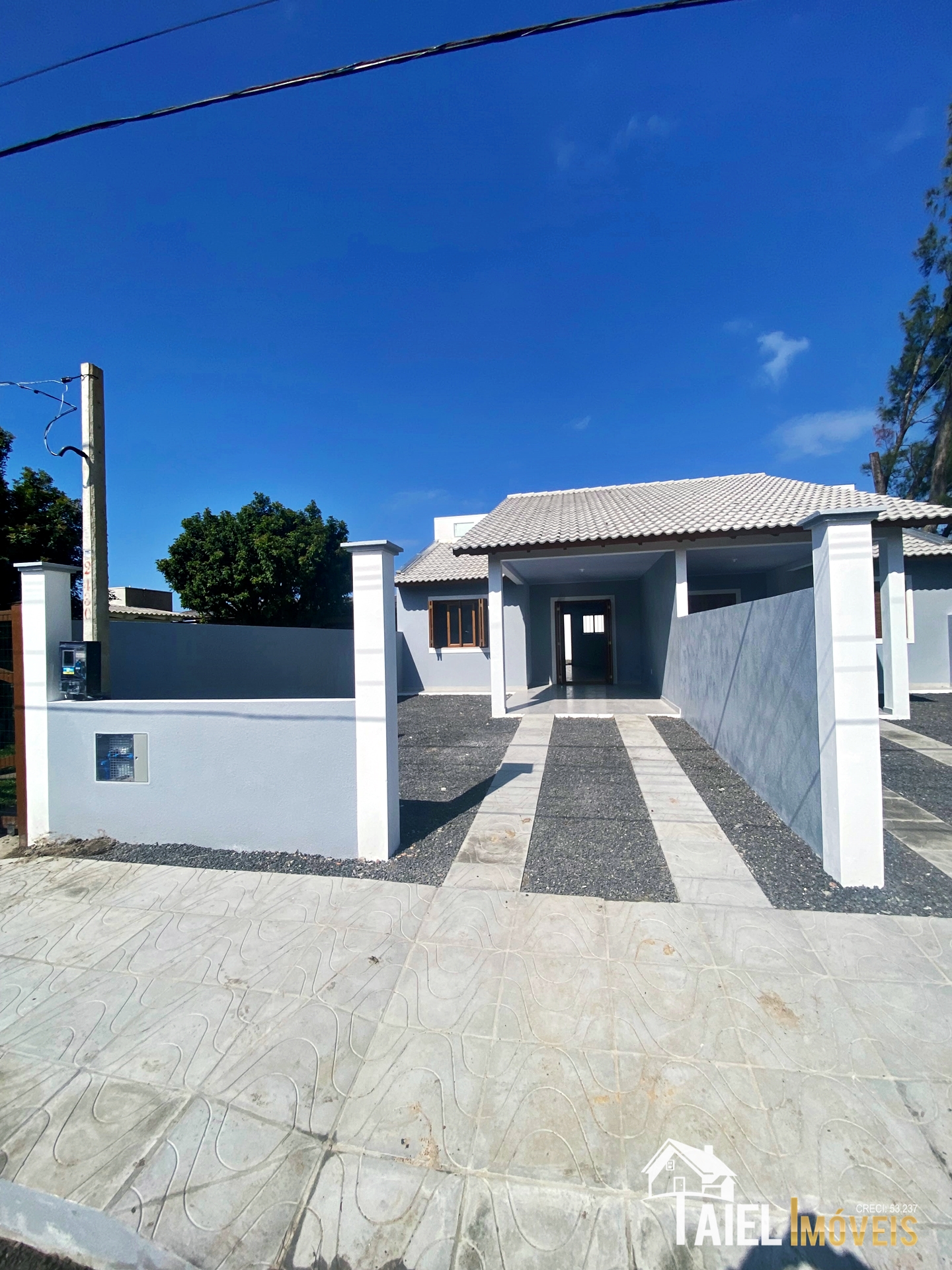 Casa Geminada NOVA – Apta ao Financiamento Bancário no Centro de Cidreira/RS